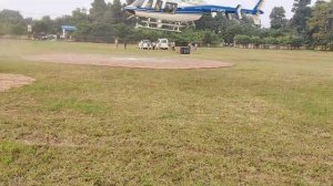 Bell 407 Helicopter Final Approch for landing