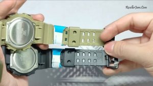 Casio W-737HX-5A vs Casio W-737HX-1A Extra Long Strap