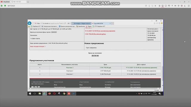 аукцион на https://www.rts-tender.ru/, демонстрация победы смотреть онлайн
