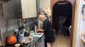 Как я жарю картошку с сердечками и печенкой куриной!
