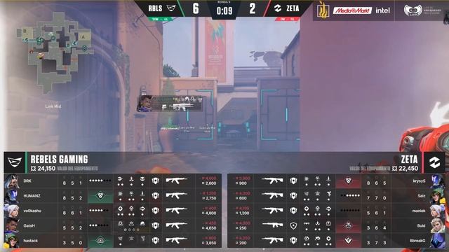 ZETA VS REBELS GAMING JORNADA 17 - CHALLENGERS SPAIN: RISING MEDIAMARKT INTEL SPLIT 1 2023 смотреть онлайн