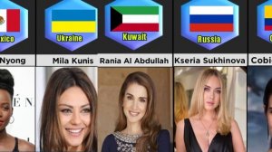Actress From Different Countries || Female Actress From Different Countries
