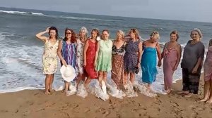 На пляж Бенгальского залива индий.океана г.Ченай, после Баланса 4 Стихий. Мир Универсологии