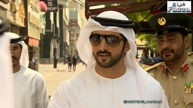 Sheikh Hamdan ( فزاع Fazza) visits ‘Smart Area Project’ at Muraqqabat Police Station (01.10.2018) смотреть онлайн