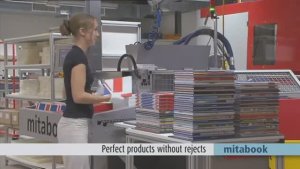 Mitabook - автоматическая книговставочная машина с обжимкой и штриховкой