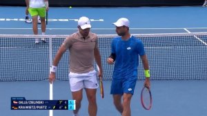 Gille/Zielinski v Krawietz/Puetz Highlights | Australian Open 2025 Third Round