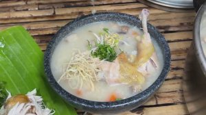 Готовим куриную кашу и едим