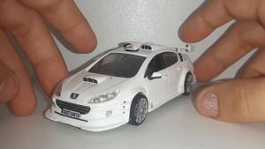 Peugeot 407 Taxi 4 1/43, обзор проекта!