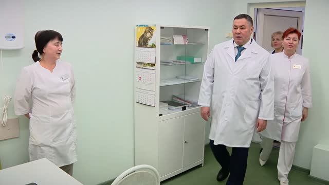 Инспекционная поездка Игоря Рудени по областным учреждениям родовспоможения