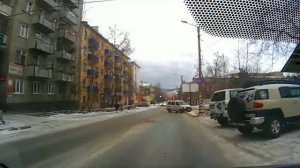 На дорогах города Чита