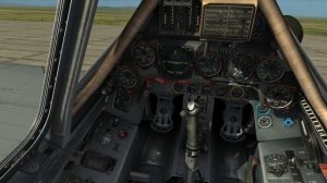 DCS FW-190 D9 Dora Первое знакомство с самолетом.