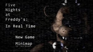 FNAF In Real Time Menu Theme 4K