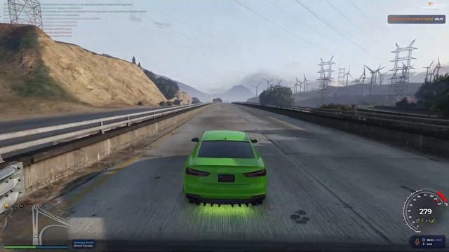 Тест скорости Obey PS5 2020 (Audi RS5 2020) #gta5rp #гта5рп смотреть онлайн