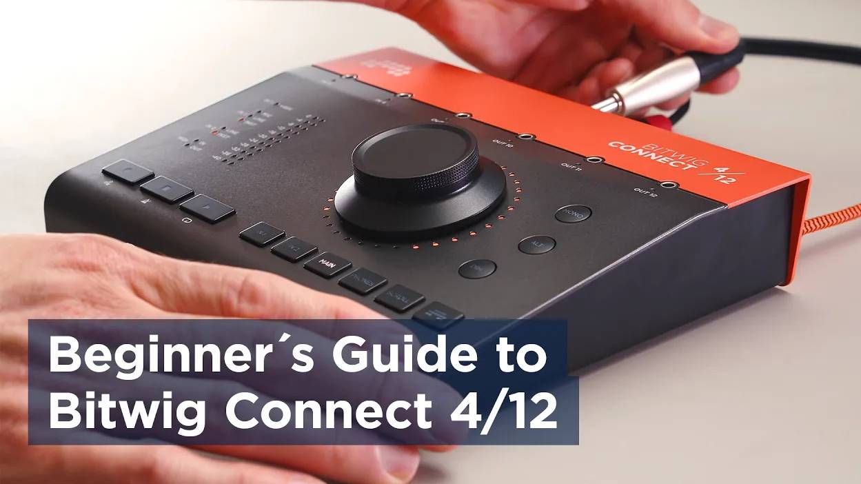 Bitwig Connect 4/12: Getting Started