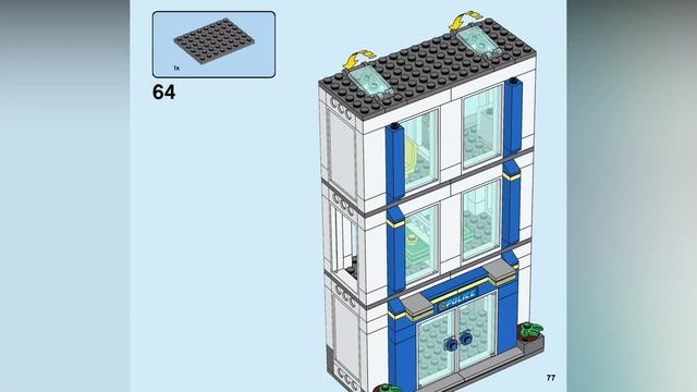LEGO POLICE STATION INSTRUCTIONS - LEGO CITY 2020 - LEGO SET 60246
