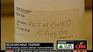CNN - Examination of PETN explosive