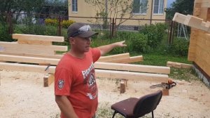 Баня из профилированного бруса Как правильно делать разбревновку