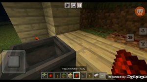 секрет механизм с котлом воды в маинкрафт.