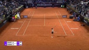 CONDENSED MATCH | Coco Gauff vs. Zheng Qinwen | 2024 Rome Quarterfinal | WTA Highlights