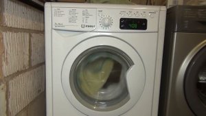 Indesit IWDE7145 Washer Dryer : Cotton Final spin 1400rpm (Pt 11/15)