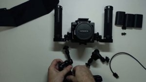 BMMCC SmallRig Custom camera rig breakdown