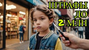 Новые штрафы до 2 млн рублей за продажу вейпов детям