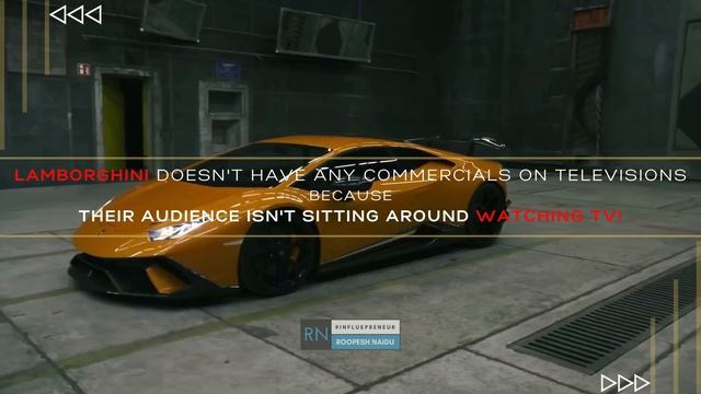 Lamborghini doesn't have any commercials! Free whatsapp status #lamborghini