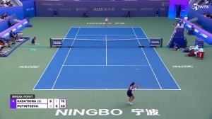 CONDENSED MATCH | Daria Kasatkina vs. Yulia Putintseva | 2024 Ningbo Quarterfinals | WTA Highlights