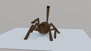 Как сделать паука в Blender3D 4.2