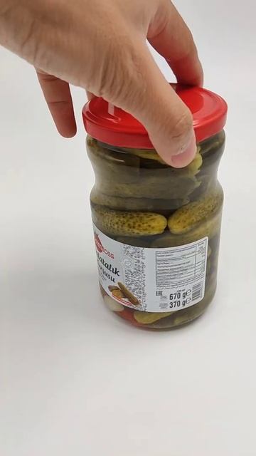 Соленые огурцы Tamtoss salatalik tursu Net 370 gram