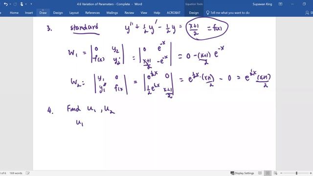 M208 Sec4_6 Variation of Parameters - Ex2 смотреть онлайн