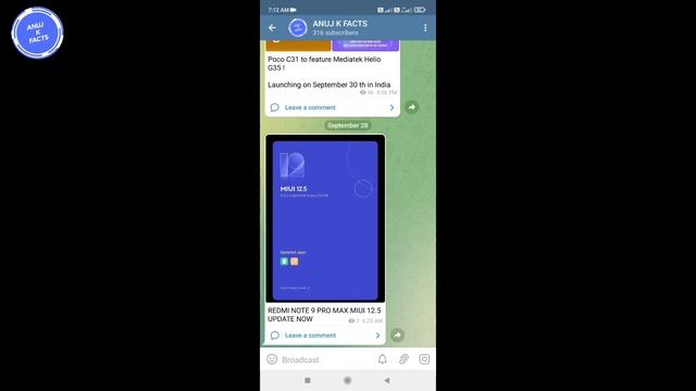 Redmi Note 9 ProMax New Update Rollout Start | Redmi note 9 promax MIUI 12.5.2.0 new update rollout