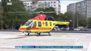 За год ставропольские пилоты санавиации совершили 164 полёта