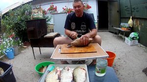 Мастер-класс)))  Подготовка рыбы к горячему копчению.