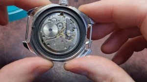 Часы восток амфибия после ремонта.