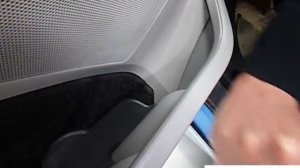 Проверка на предмет жужжания обшивки двери