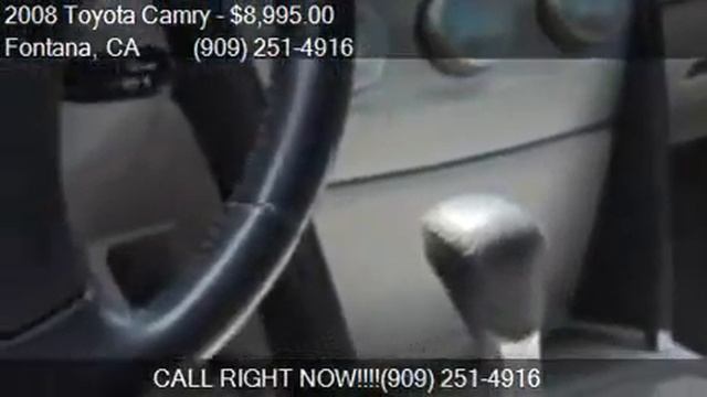 2008 Toyota Camry LE 4dr Sedan 5A for sale in Fontana, CA 92 смотреть онлайн