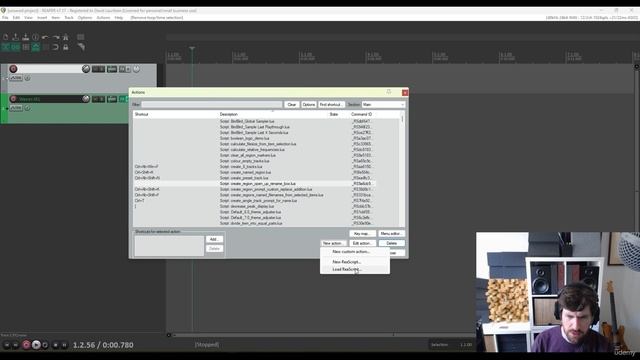 01.6. Load Existing Script into Reaper