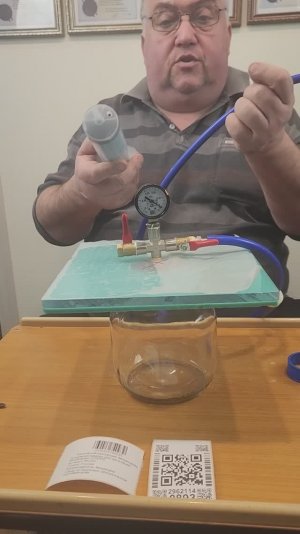 0893 Универсальная Вакуумная камера. Вакуумная крышка Вакуумная камера для дегазации Медведева