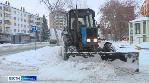 В Курганской области ухудшилась погода. К вечеру серьезно похолодало