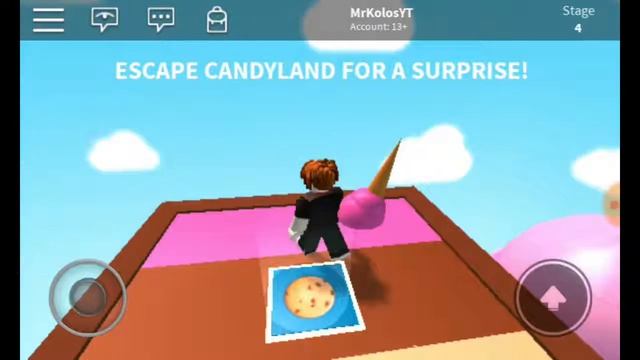 ПАРКУР ПО ВКУСНЯШКАМ!ROBLOX