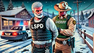 КОНФЛИКТ С ИДИОТАМИ ШЕРИФАМИ ВОПРЕКИ УСТАНОВКАМ ПРАВИТЕЛЬСТВА В GTA 5 RP | Majestic