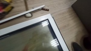 Пример расклинивания / перепакечивания оконной створки #секретыоконщика