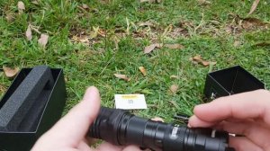 Nitecore p20ix | Tactical Floodlight ? | 4000 lumens tactical flashlight | review-unbox- beamshoot