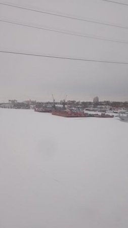 на мосту в Самаре