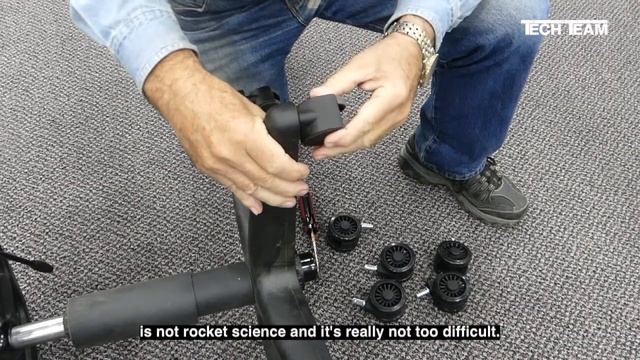 Tech Team's 00733 3 Inch (76mm) Office and Gaming Chair Caster Wheel Set смотреть онлайн