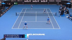 Heliovaara/Patten v Nys/Roger-Vasselin Highlights | Australian Open 2025 Quarterfinal