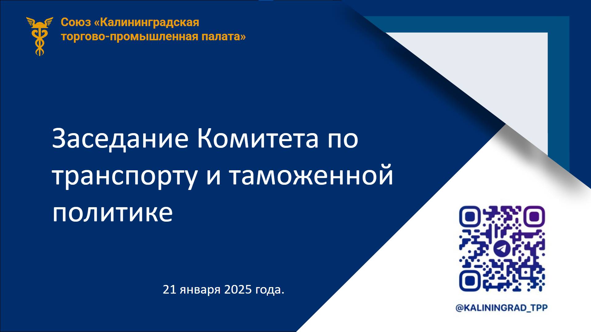 21012025Заседание Комитета по транспорту и таможенной политике