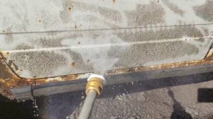 тест мойки на грязном авто