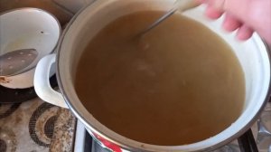 Бульон из куриных костей